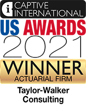 Captive International US Awards 2021/Winner Actuarial Firm/Taylor Walker Consulting